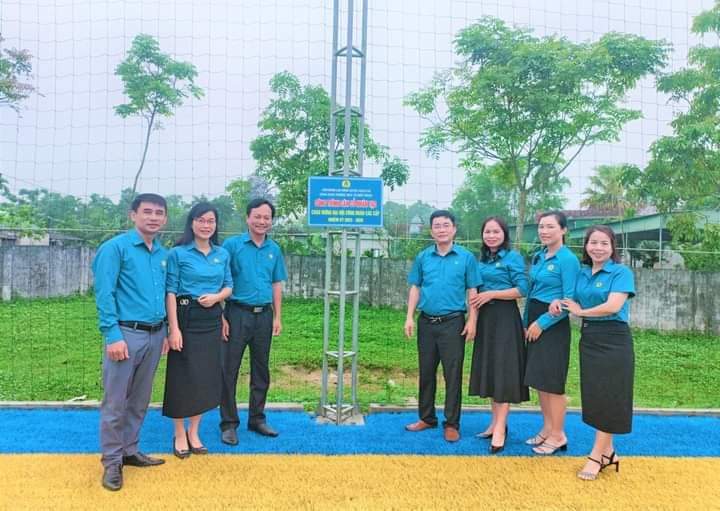 CĐCS Trường THCS Tô Hiến Thành với các phong trào thi đua chào mừng Đại hội Công đoàn Hà Tĩnh lần thứ XIX